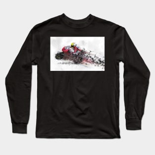 Motorcycle illustration Long Sleeve T-Shirt